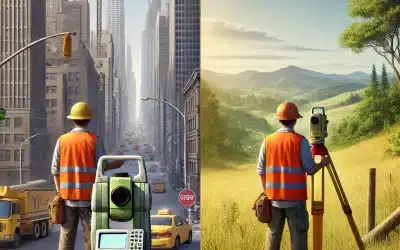 Topografía urbana vs rural: diferencias clave para 2025