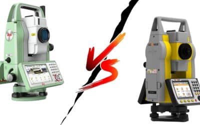 Comparativa estaciones totales Leica y Geomax