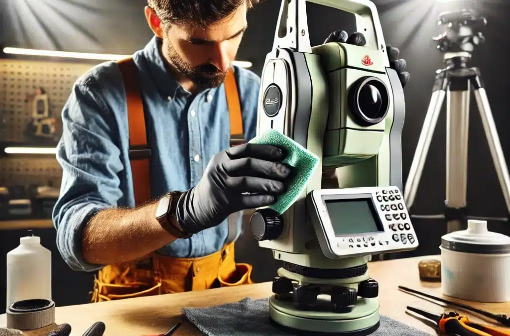 Mantenimiento de equipo de topografía: guía esencial 2025
