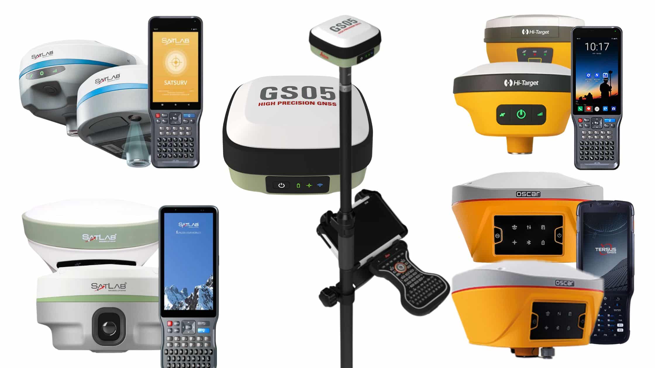 receptores GNSS para topografía 2025