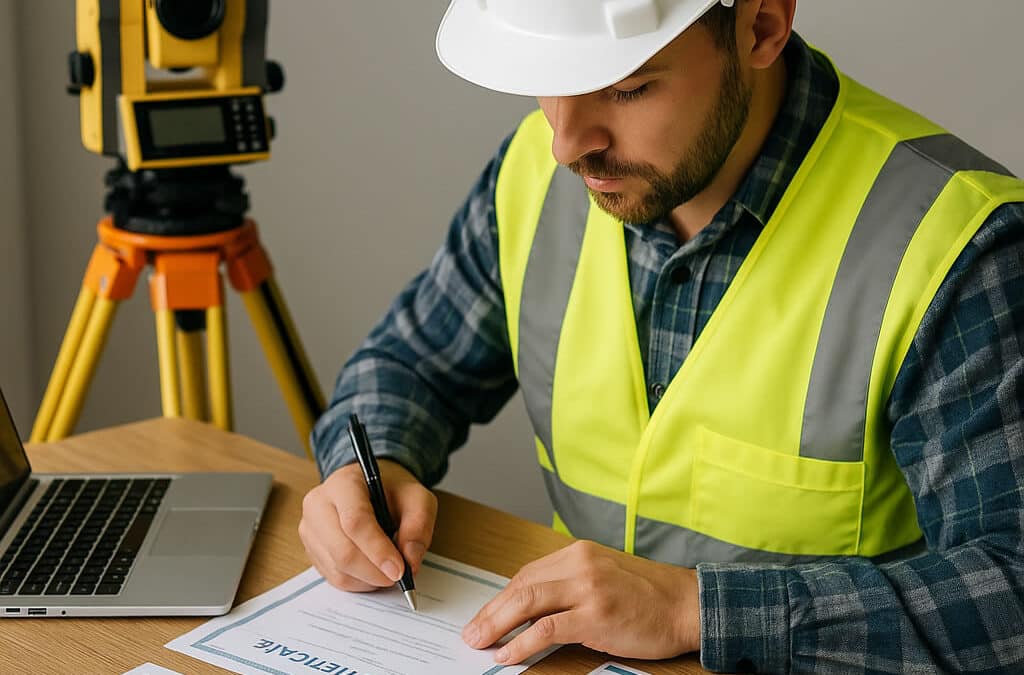 Certificaciones para topógrafos profesionales: guía 2025