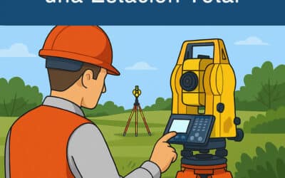 Configuración básica de una estación total en campo rápido