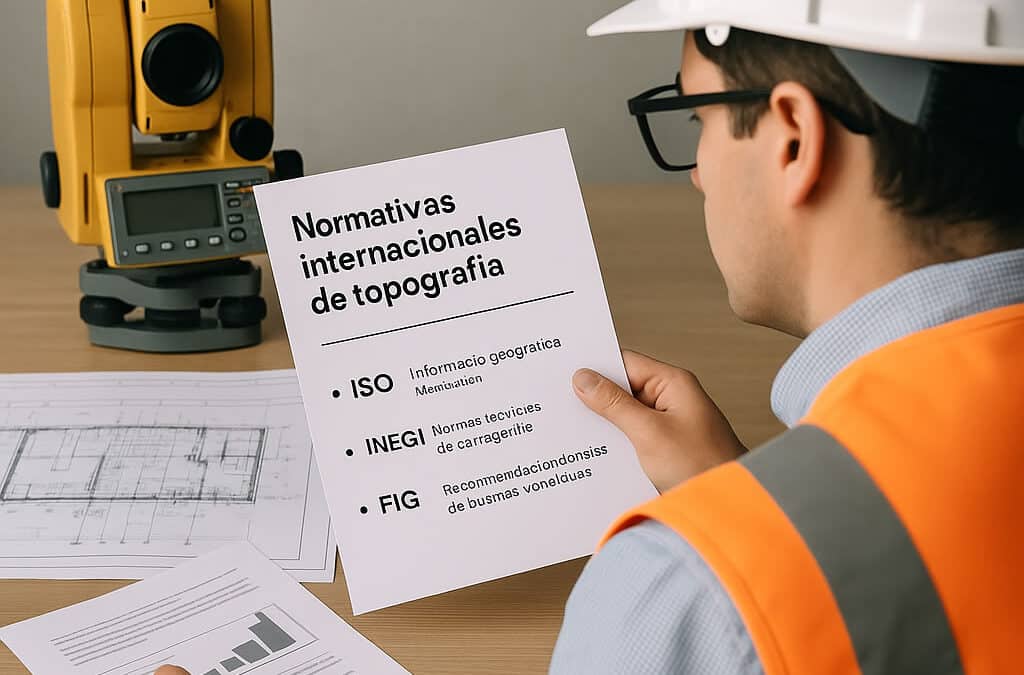 Normativas internacionales de topografía que debes conocer