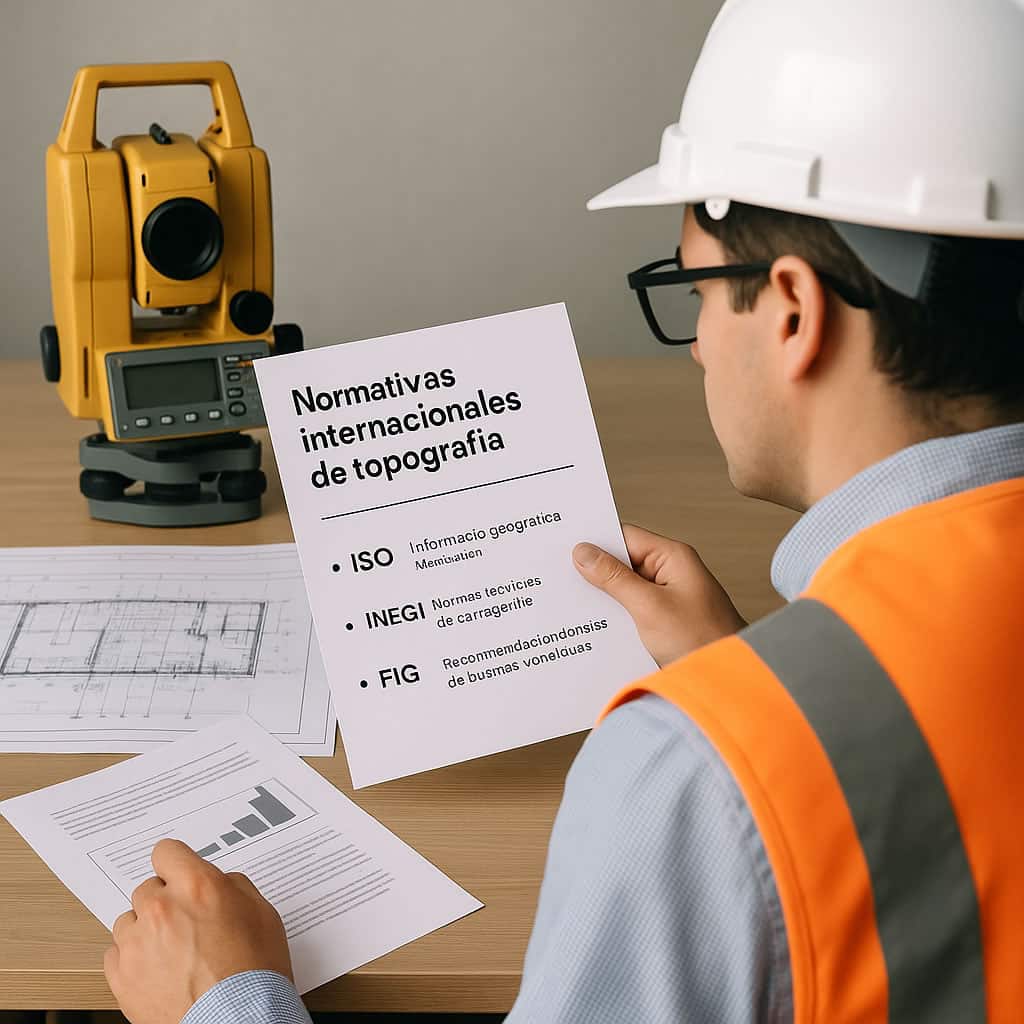 normativas internacionales de topografía