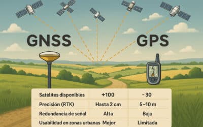 GNSS vs. GPS: diferencias clave y cuándo usar cada uno