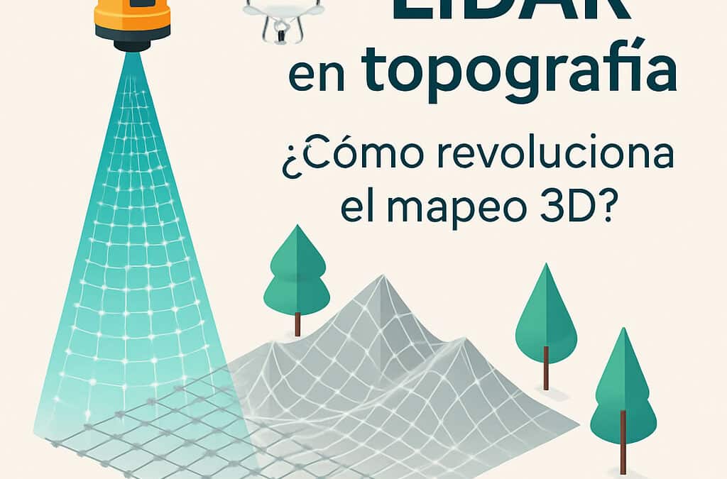 LiDAR en topografía: ¿Cómo revoluciona el mapeo 3D?