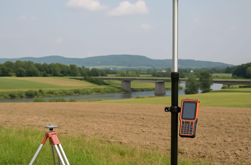 Cómo elegir puntos de control GNSS para topografía precisa