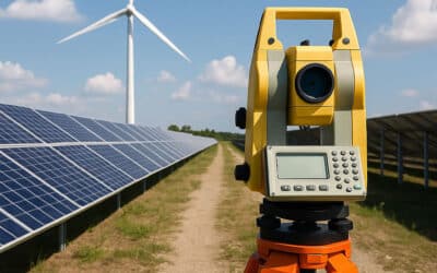 Topografía en energías renovables: retos y soluciones