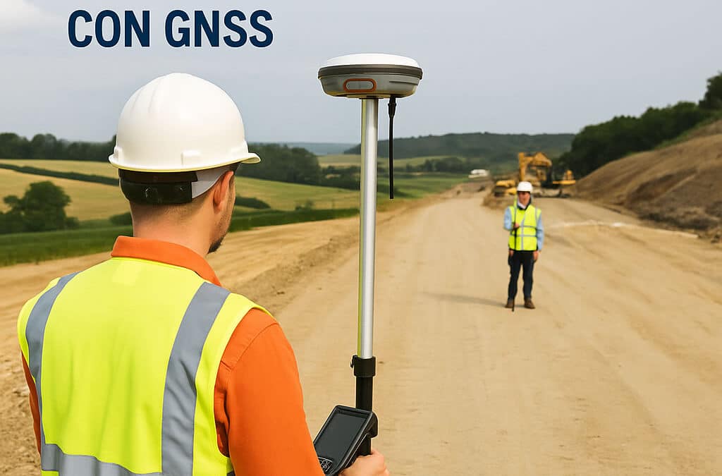Cómo se midió un proyecto de infraestructura con GNSS