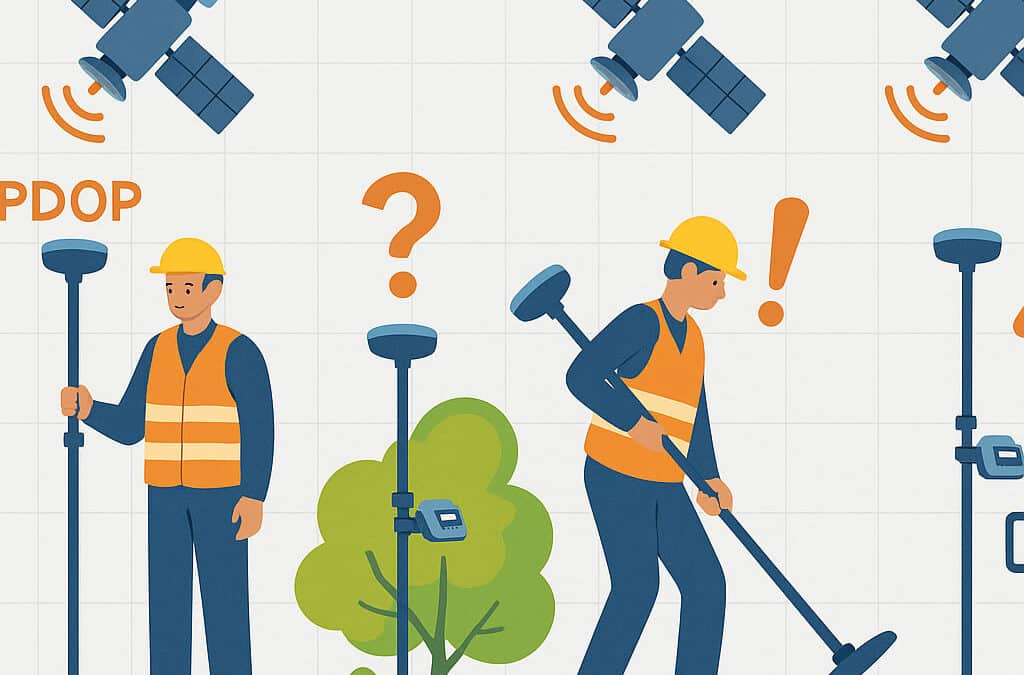 Errores GNSS que nadie te cuenta (y cómo evitarlos en campo)