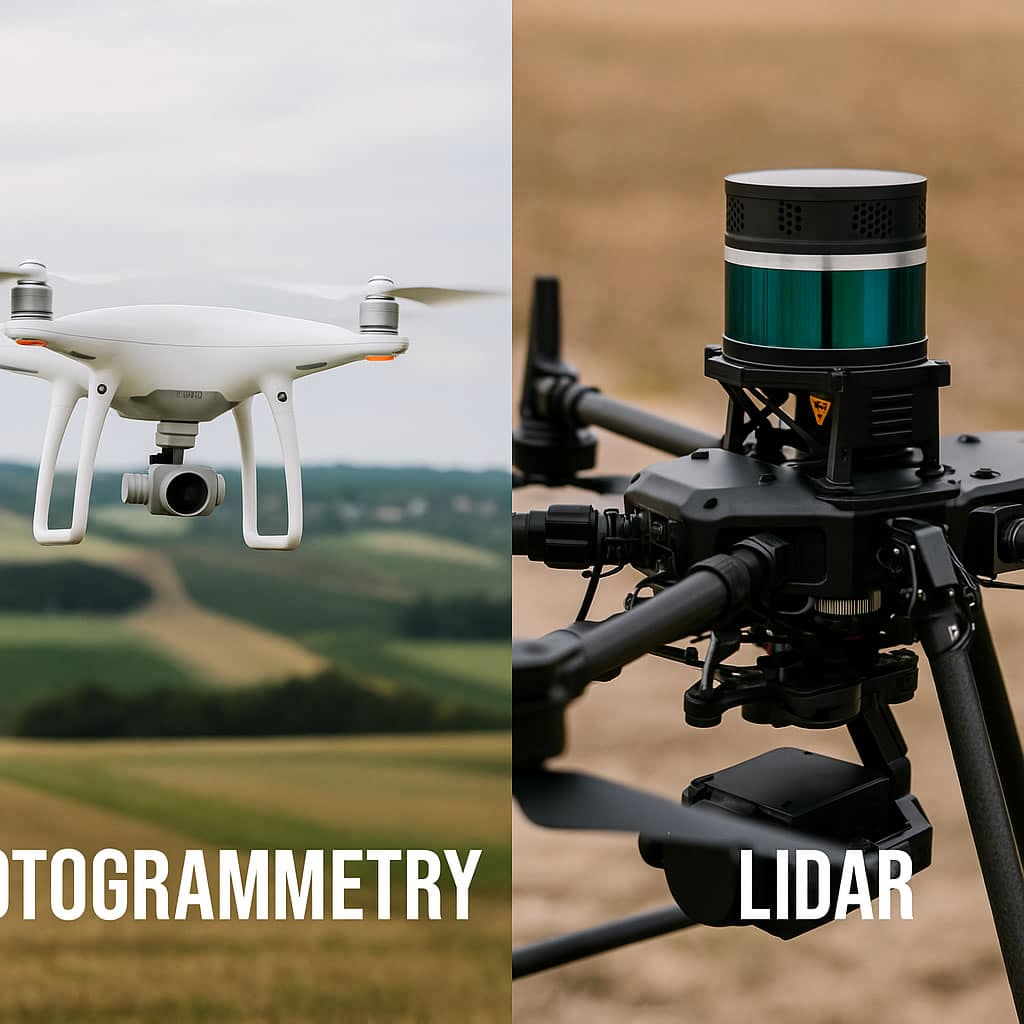 Fotogrametría vs LiDAR