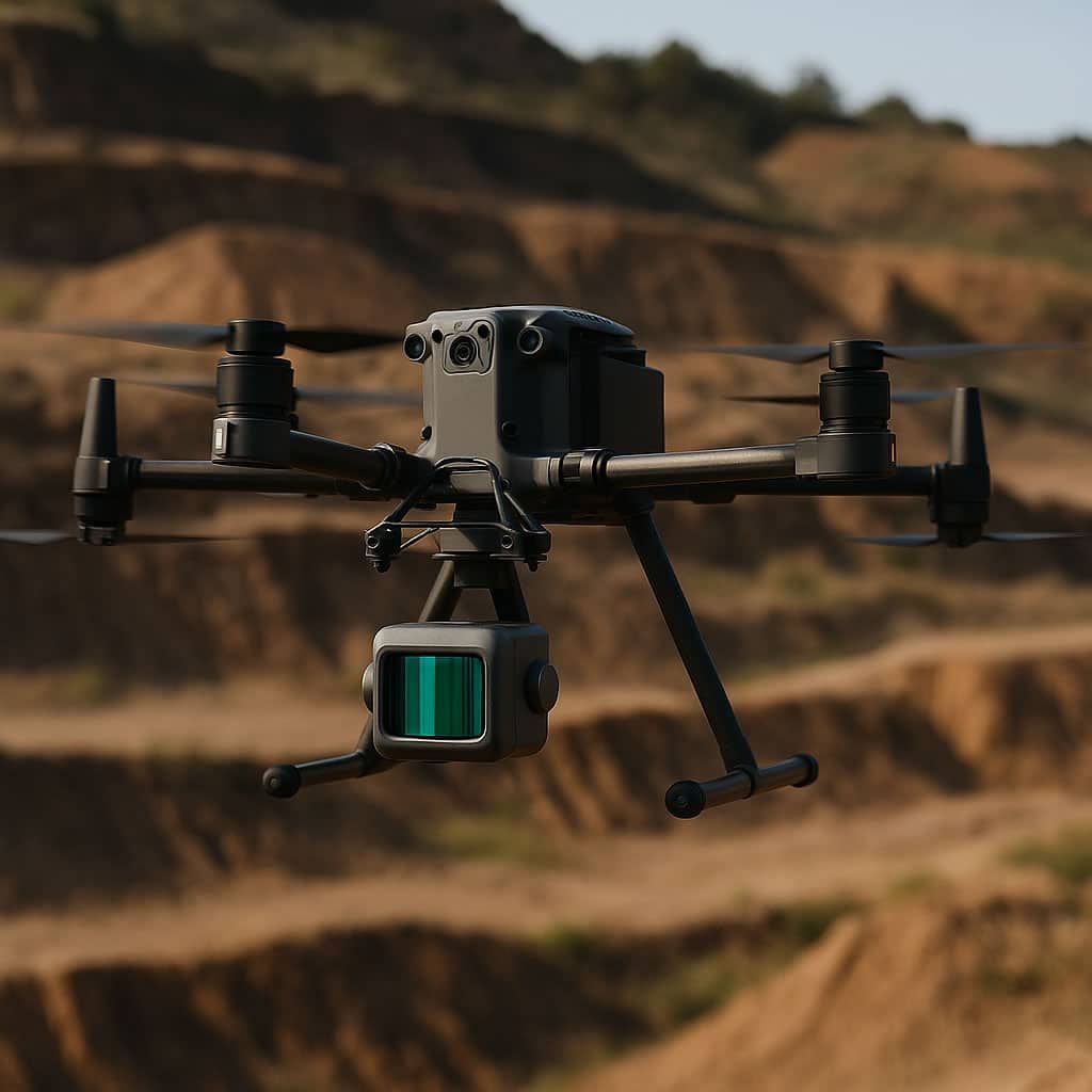 LiDAR desde dron