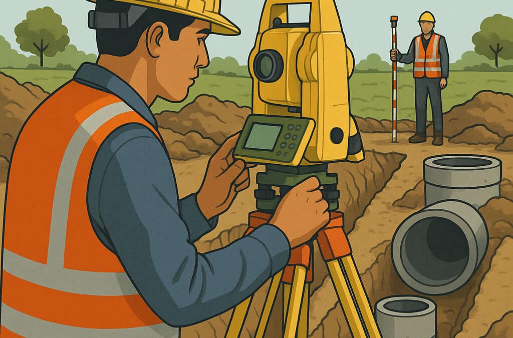 Topografía para alcantarillado: recomendaciones que te salvan de reprocesos