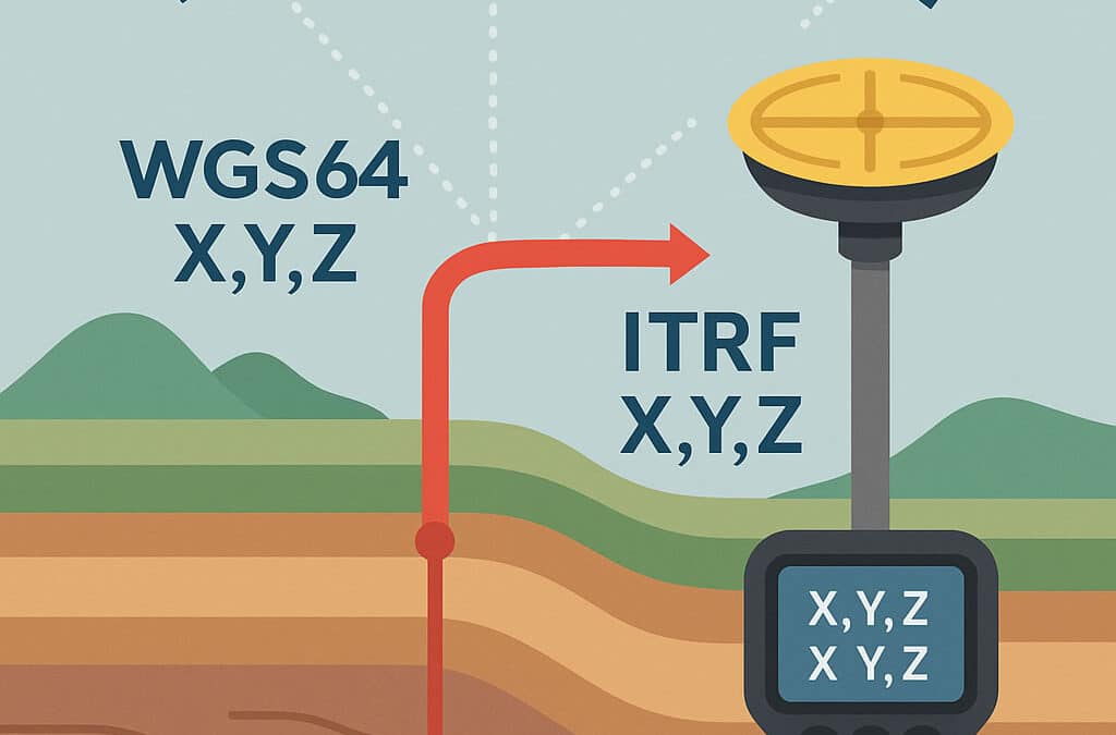 Transforma una coordenada del WGS84 al ITRF sin errores