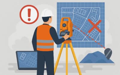 Errores de replanteo en urbanización y cómo prevenirlos desde gabinete