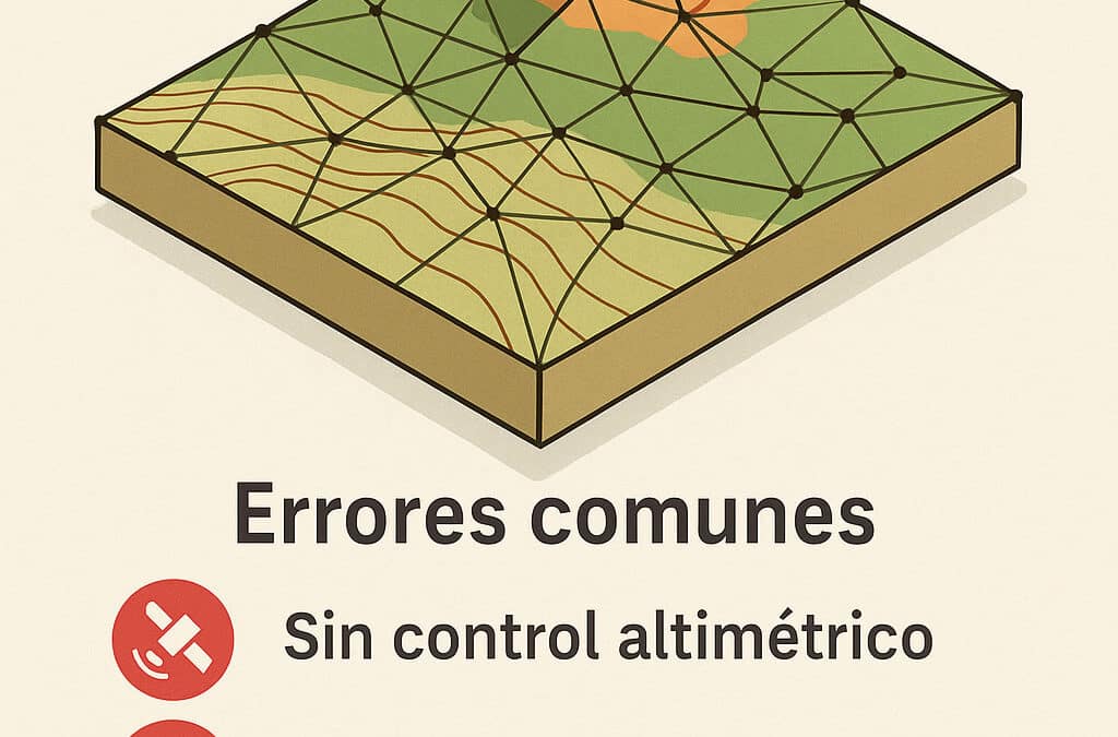 Modelo TIN: errores topográficos comunes que debes evitar
