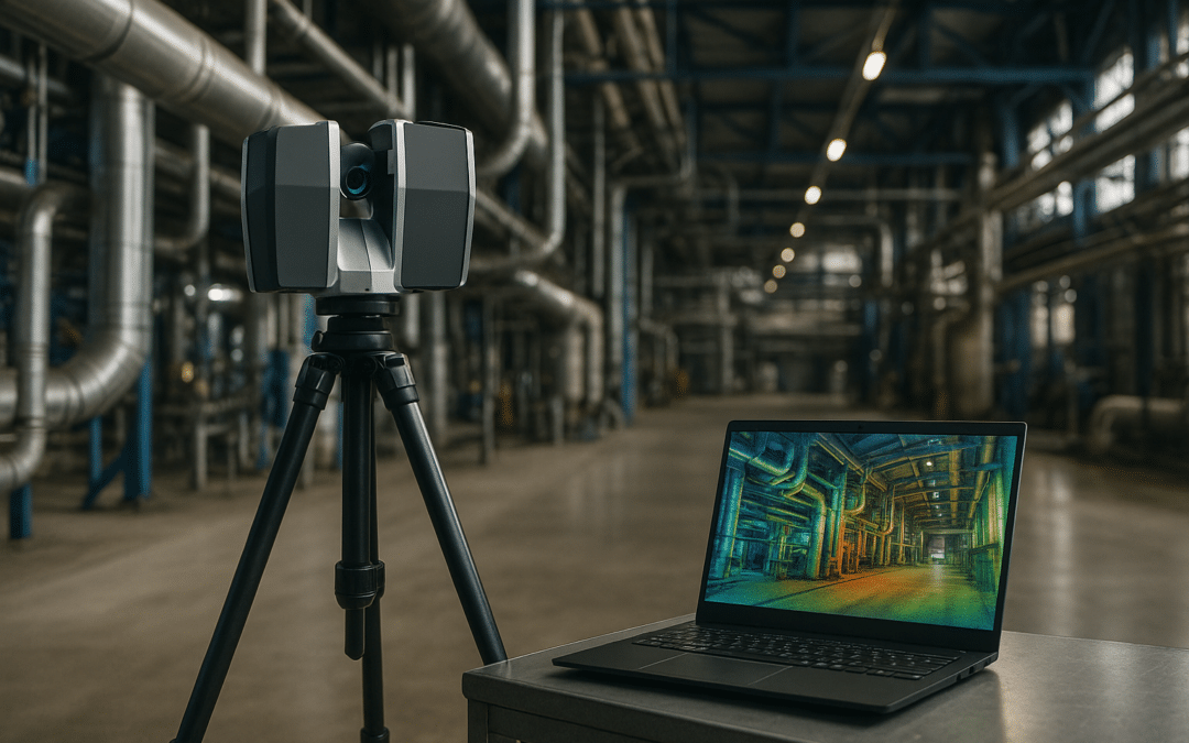 Escáner 3D en obra civil: flujo de trabajo completo desde campo hasta entrega