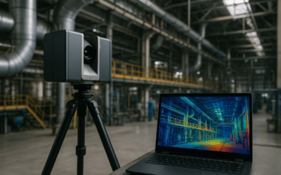 Escáner 3D en as-built: flujo campo a BIM