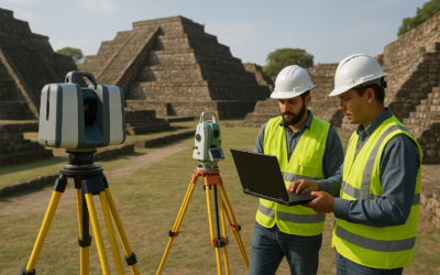 Geomática en arqueología: técnicas y equipos clave