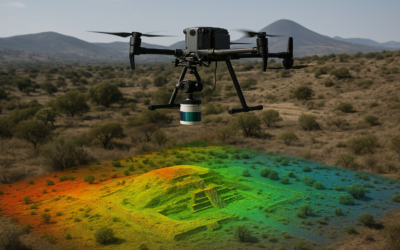 Procesamiento LiDAR forestal: MDT y métricas de dosel