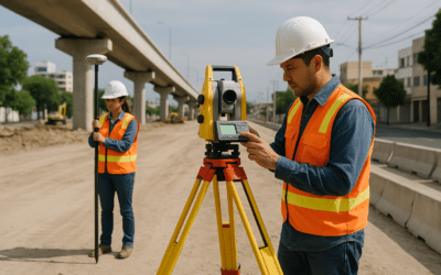 Red de control topográfico en obra: diseño y materialización