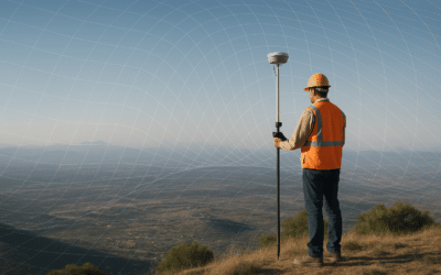 GNSS estático para control geodésico: flujo completo