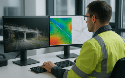 Nubes de puntos en obra civil: flujo con CloudCompare