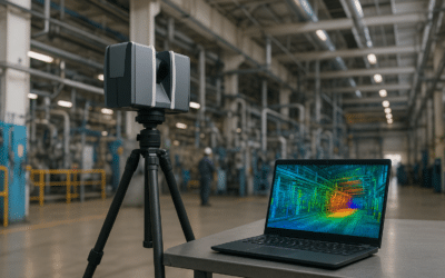 Perfiles y secciones desde nube de puntos en CloudCompare