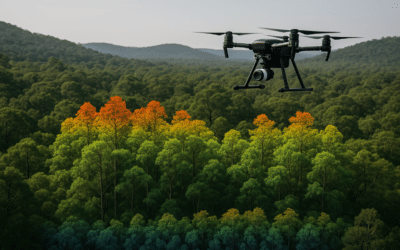 Topografía forestal: tecnologías y flujo de trabajo