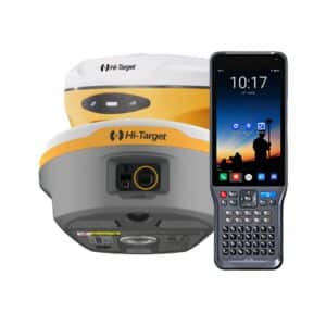 Kit GNSS V500 Base + V600L Laser RTK Rover con Controladora iHand55